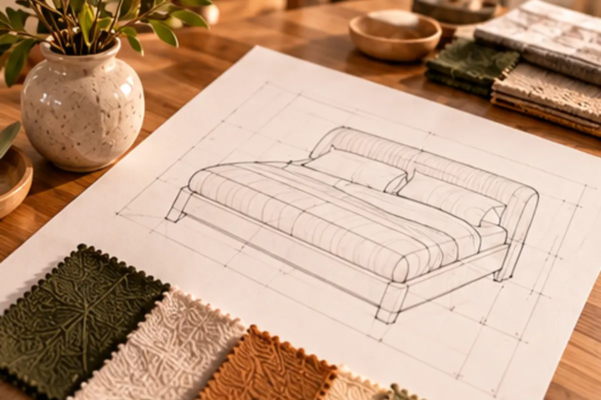 Sketch and materials
